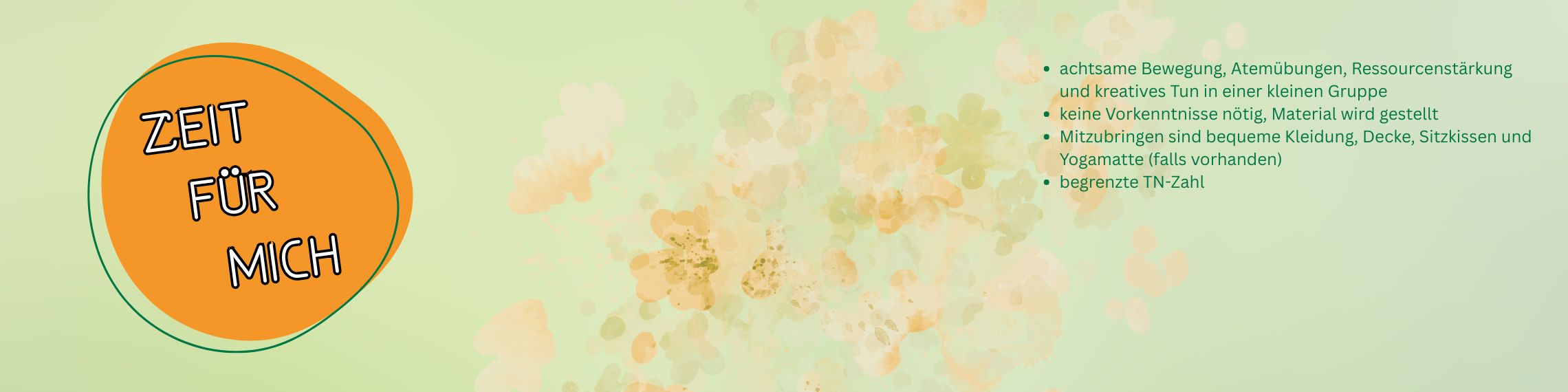 Zeit für mich - die Leichtigkeit des Frühlings spüren